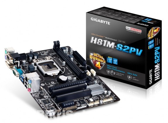 Gigabyte Genuine GA-H81M-DS2 Desktop Motherboard